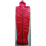 New wet look shiny PU vinyl lacquer nylon mummy sleeping bag S - 5XL